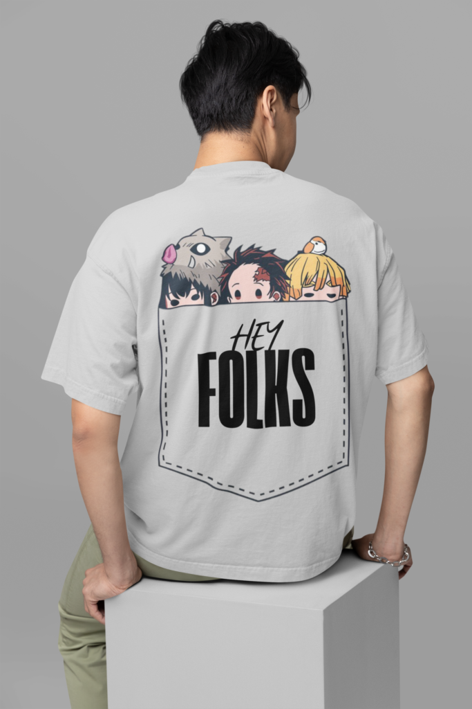 back view oversized tee mockup of a man sitting on a customizable cube m38922 3 2