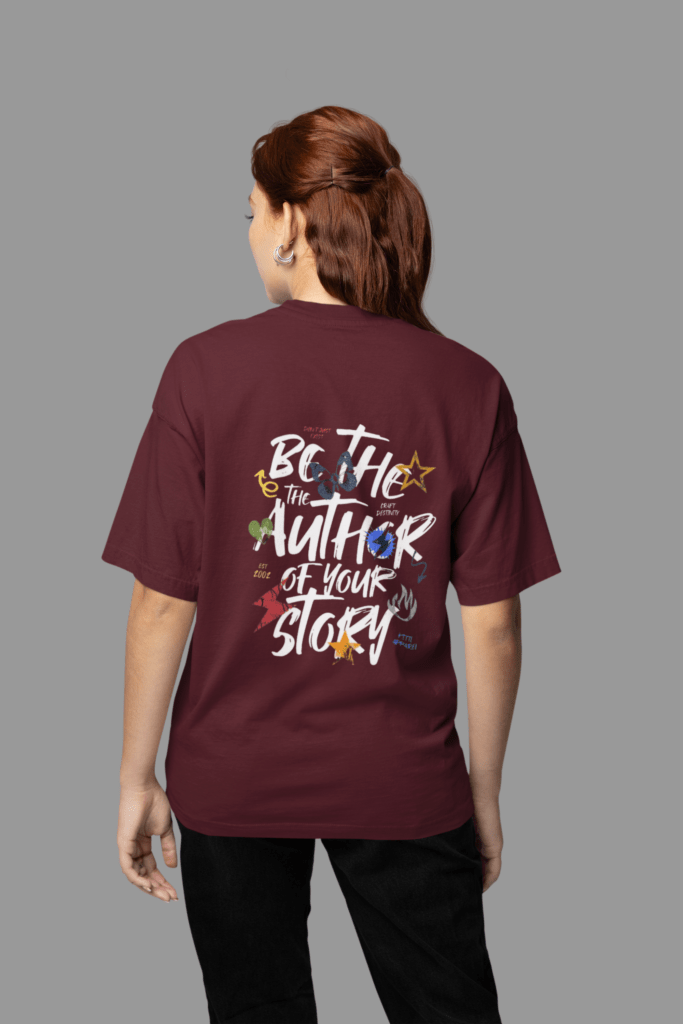 back view t shirt mockup of a woman posing against a customizable backdrop in a studio m38932 1 1