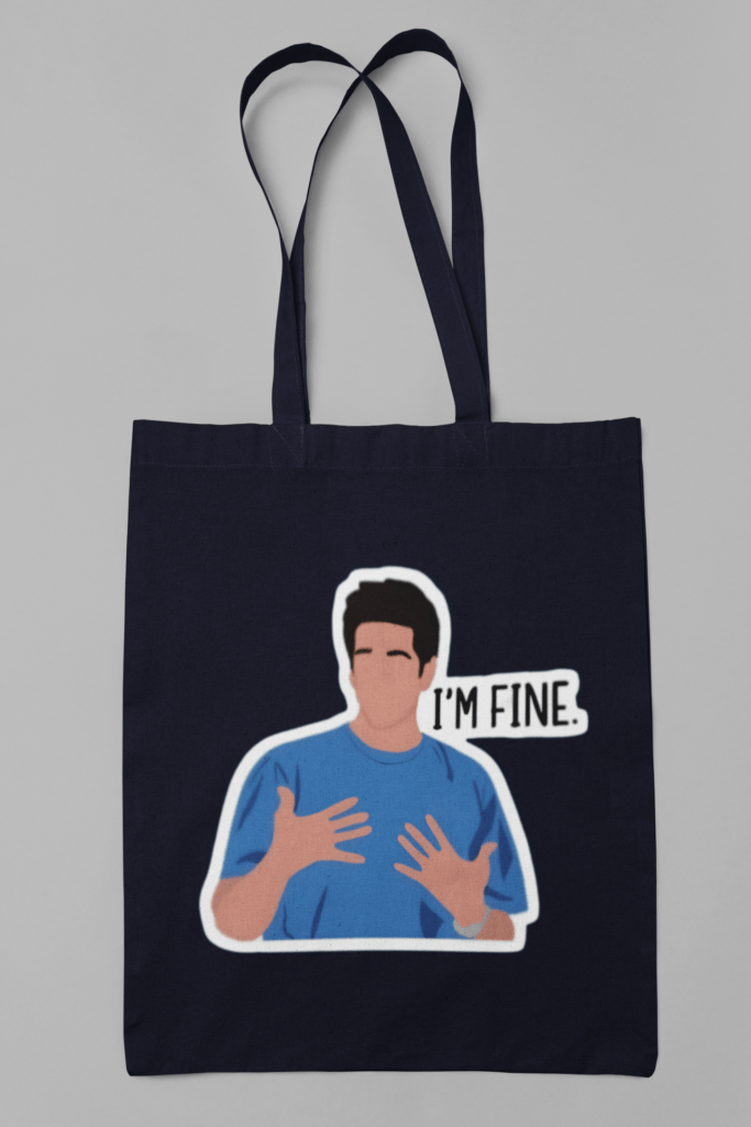 minimal tote bag mockup featuring a customizable background 29604