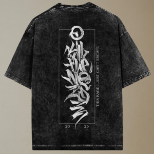 Rageproof Acid Washed Oversized T-shirt