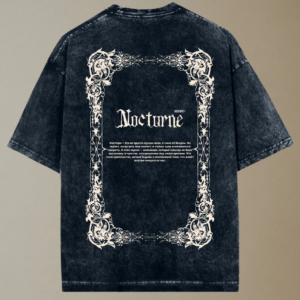Noirchant Acid Washed Oversized T-shirt