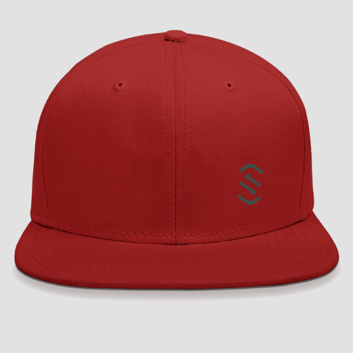 Signature Snapback Cap Red