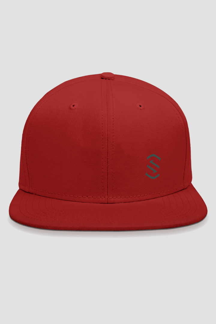 Signature Snapback Cap Red