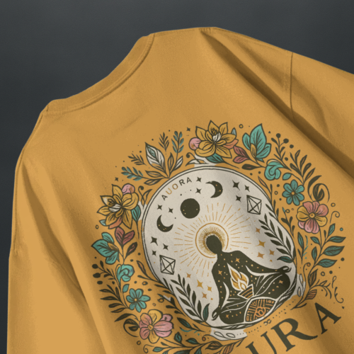 Celestial Aura Oversized T-Shirt