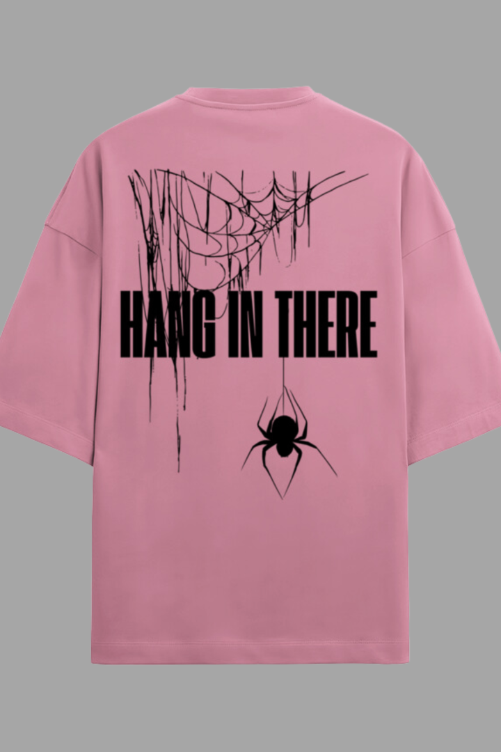 Hang In There Terry Oversized T-Shirt