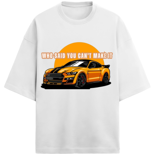 Sunset Racer Terry Oversized T-Shirt