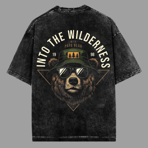 Wilderness OG Acid Washed Oversized T-shirt