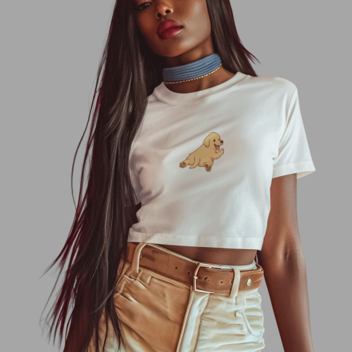 Golden Snuggle Baby Tee