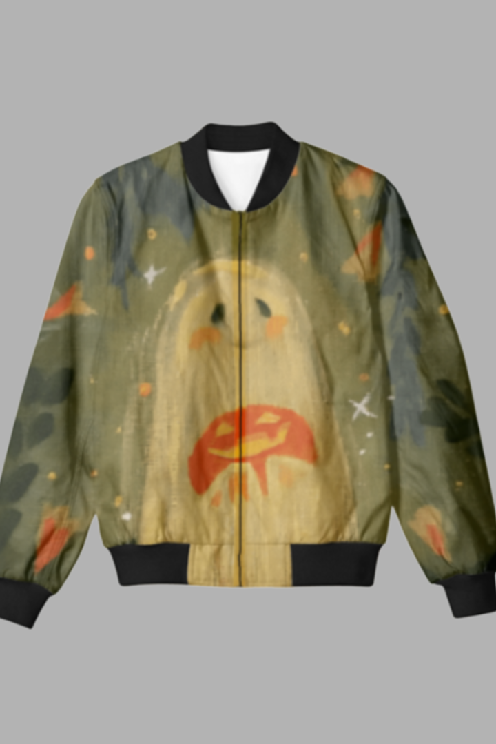 Haunted Hue Bomber Jacket