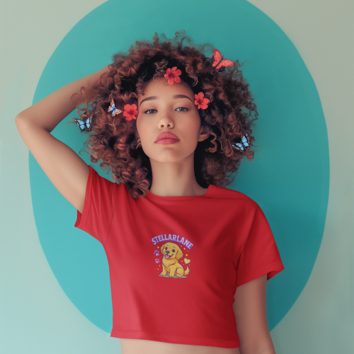 Golden Stellar Baby Tee