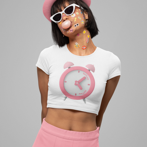 Selflove Clock Crop Top