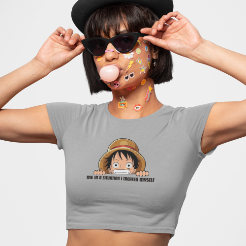 Certified Troublemaker Crop Top