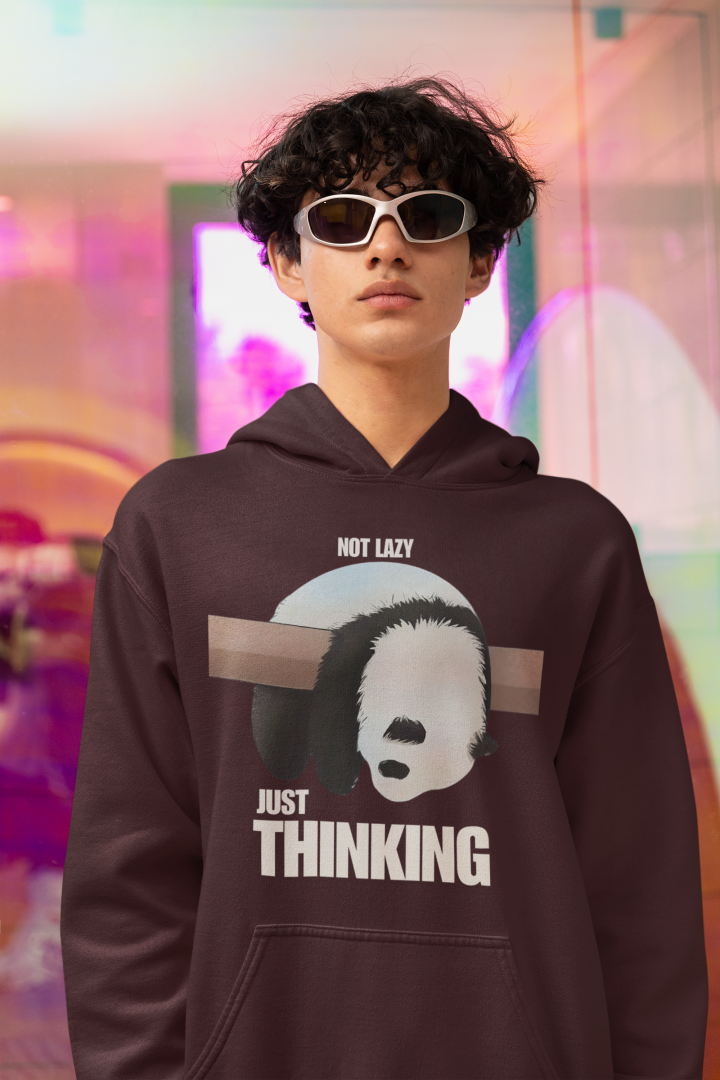 Lowkey Panda Oversized Hoodie