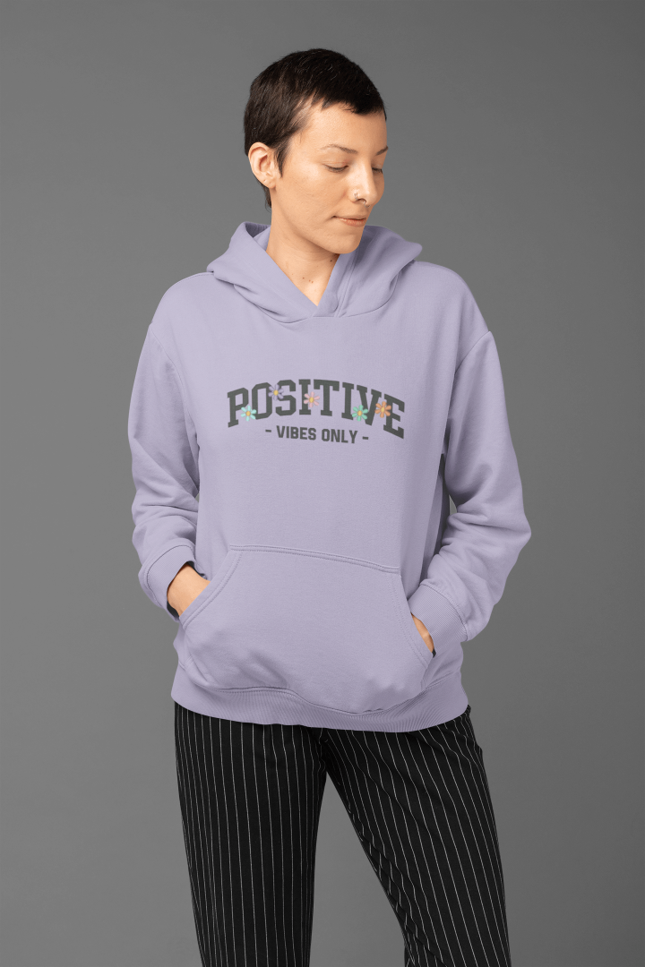 Positive Vibes Only Oversized Hoodie