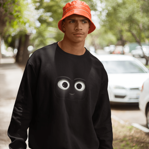 Midnight Gaze Oversized Sweatshirt