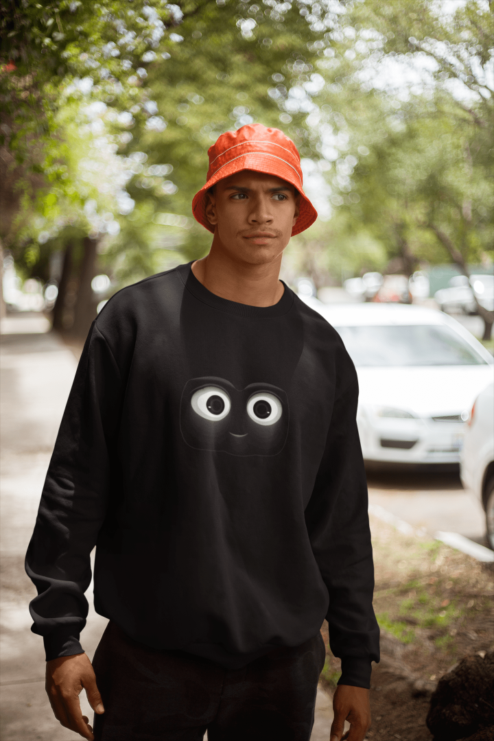 Midnight Gaze Oversized Sweatshirt