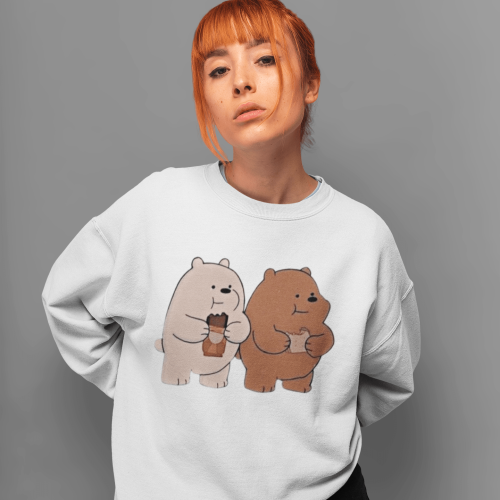 Cozy Cub Chronicles Oversized Sweatshirt