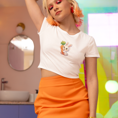 Carrot Cuddles Baby Tee